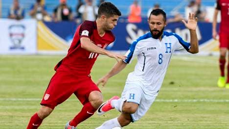 Christian Pulisic und die USA mussten sich gegen Honduras mit einem Remis begnügen