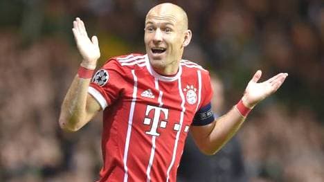 Auch Arjen Robben spielte mit dem FC Bayern schon im Celtic Park