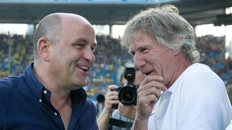 Christian Hochstätter und Gertjan Verbeek verstehen sich gut