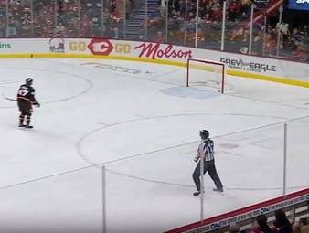 Die Ottawa Senators haben das kanadische Duell in der NHL mit den Calgary Flames gewonnen. Tim Stützle machte den Deckel drauf.