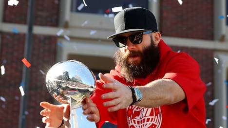 Julian Edelman spielt seit 2009 für die New England Patriots in der NFL