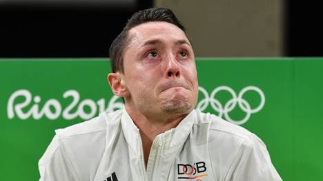 Andreas Toba zog sich am ersten Olympia-Tag eine Knieverletzung zu
