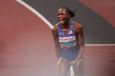 Weltmeisterin siegt in absurder Challenge