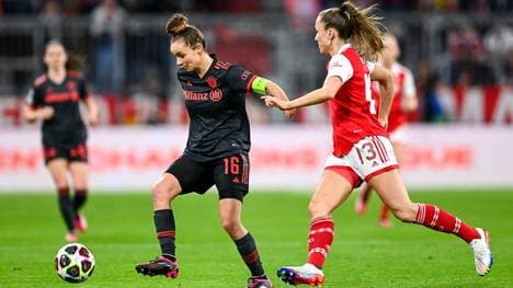 Der FC Bayern und Arsenal kämpfen um den Einzug ins Halbfinale der Frauen-Champions-League