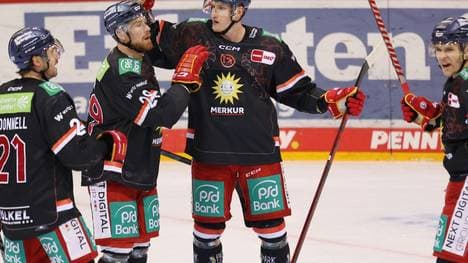 Die DEG gewinnt bei Red Bull München mit 5:4