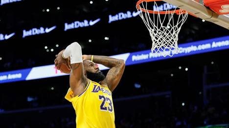 Weiter geht es: LeBron James
