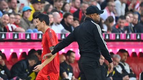 Minjae Kim wurde gegen den BVB ausgewechselt