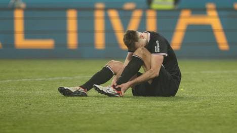 Sasa Kalajdzic am Boden