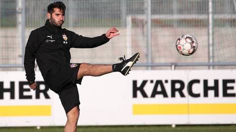 Co-Trainer Halil Altintop 2019 im Training des VfB Stuttgart