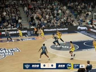 Spiel Highlights zu MLP Academics Heidelberg - ALBA BERLIN