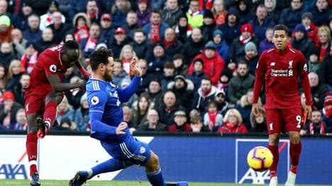 Sadio Mane (l.) erzielte zwei Tore