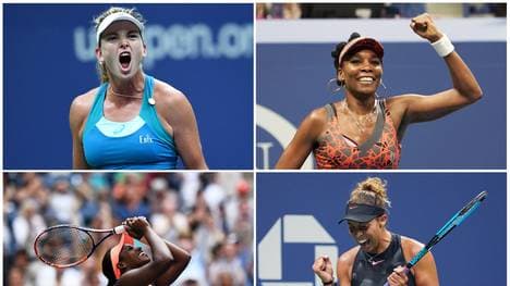 Coco Vandeweghe, Venus Williams, Sloane Stephens, Madison Keys