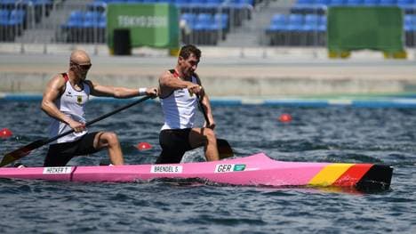Brendel und Hecker ziehen als Schnellste ins Finale ein
