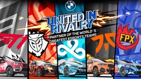 BMW wird der offizielle Partner von fünf der weltweit größten eSports-Organisationen.