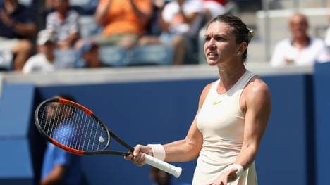 Simona Halep ist völlig überraschend in der ersten Runde der US Open ausgeschieden