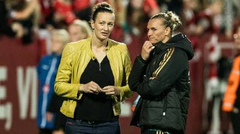 Ehemalige Teamkolleginnen: Schult (l.) und Popp