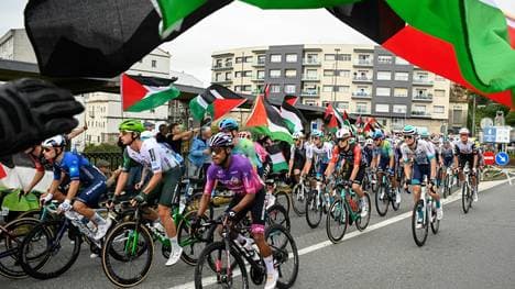 Die Vuelta steht im Zeichen der Proteste