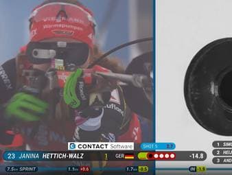 Die deutschen Biathletinnen um Franziska Preuß haben das Podium beim Heim-Weltcup in Oberhof verpasst.