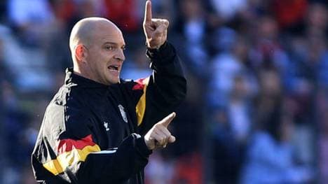 Marc-Patrick Meister ist Trainer der deutschen U17