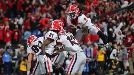 Die Georgia Bulldogs krönen sich zum Champion im College-Football
