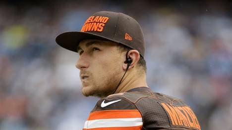 Johnny Manziel ist ehemaliger Gewinner der Heisman Trophy 