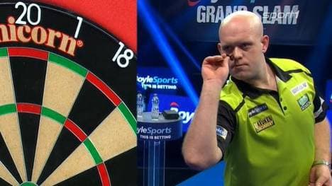 Michael van Gerwen steht im Viertelfinale