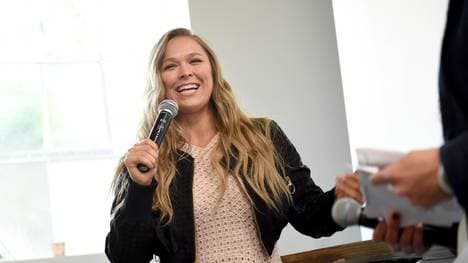 Ronda Rousey Hosts Reebok Women's Luncheon