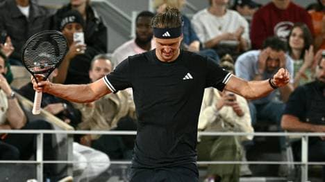 Zverev nach seinem Sieg