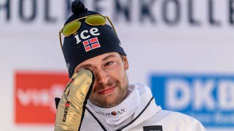 Sturla Holm Laegreid gewann den Biathlon-Gesamtweltcup im vergangenen Winter