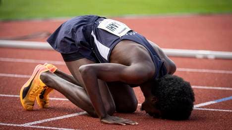 Mohamed Abdilaahi knackte die Bestmarke von Dieter Baumann