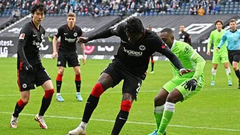 Danny da Costa (vorne) wird es wohl zum zweiten Mal von Frankfurt nach Mainz ziehen