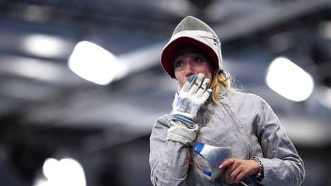 Die deutsche Fechterin Anna Limbach ist zusammen mit ihren Teamkollegen bei der WM 2018 in Wuxi/China gescheitert