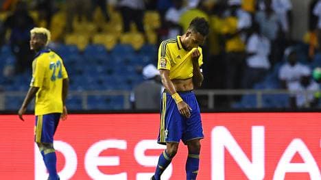 Pierre-Emerick Aubameyang verlor mit Gabun in Marokko