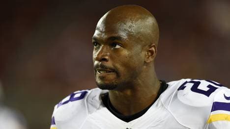 Adrian Peterson war wegen Kindesmisshandlung suspendiert