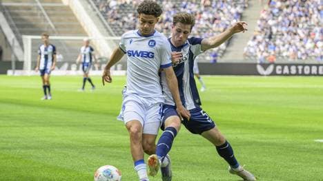 Umkämpftes Duell zwischen Hertha und Karlsruhe