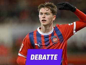 Paul Wanner ist gerade noch von den Bayern an Heidenheim ausgeliehen, aber wie soll es jetzt weitergehen? Zum FCB zurück oder vielleicht zum BVB?