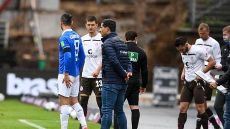 St. Pauli wechselte vier Spieler in Folge ein