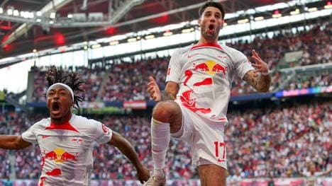 RB Leipzig rettete sich gegen Werder Bremen erst spät in der Nachspielzeit