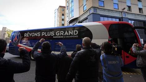 Bus von Paris St. Germain