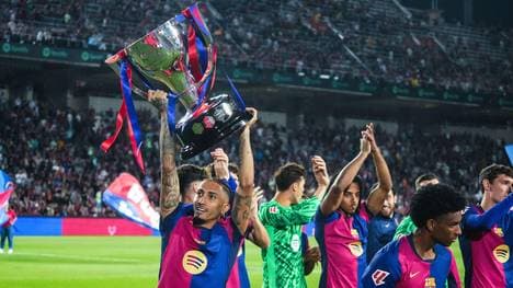 Wie schlagen sich die Katalanen nach der Meisterfeier?