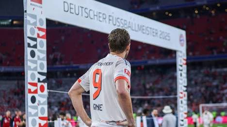 Harry Kane genoss seinen ersten Meistertitel mit Bayern