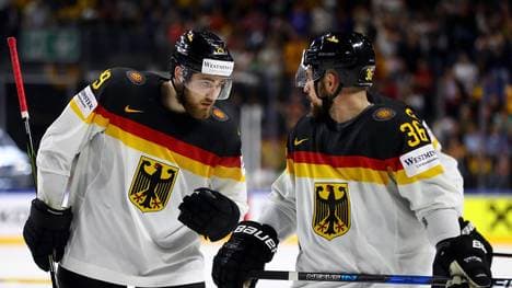 Leon Draisaitl (l.) und Yannic Seidenberg zählen zu den erfahrenen Spielern bei der WM