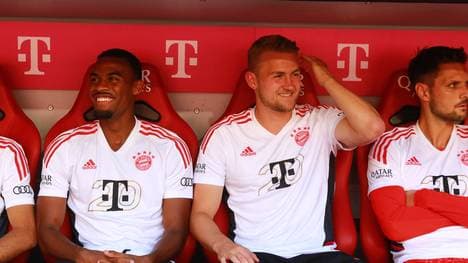 Matthijs de Ligt muss gegen Gladbach wieder auf der Bank Platz nehmen