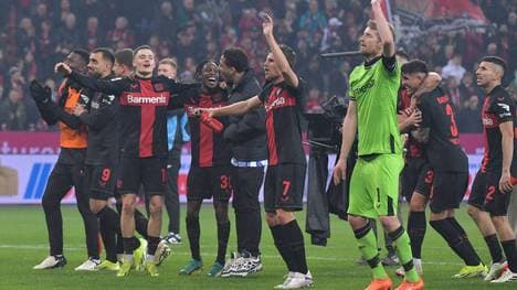 Bayer Leverkusen ist in dieser Saison noch ungeschlagen