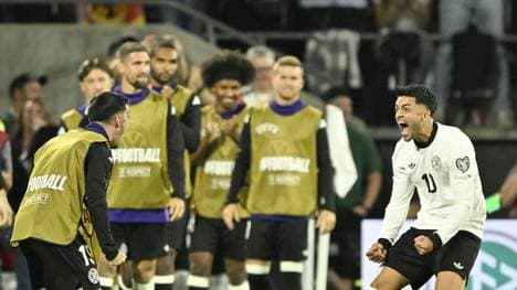 Amiri (r.) will auch am Freitag jubeln