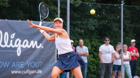 Emily Seibold hat bei einem Turnier in Slowenien einen Satz ohne Punktverlust gewonnen