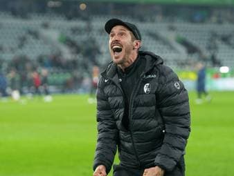 "Nur dankbar": Schuster emotional nach Sieg in Wolfsburg