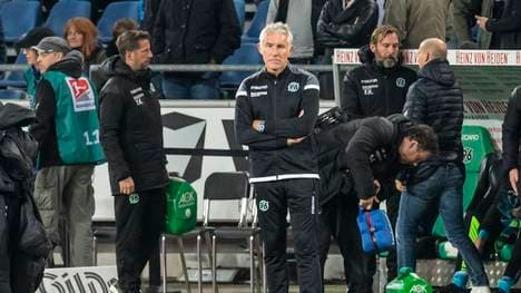 Mirko Slomka muss bei Hannover 96 um seinen Job zittern