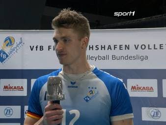 Linus Weber wurde nach der Finalniederlage gegen Berlin zum MVP der Saison gekürt. Bei Sport1 verrät er, warum er nicht in Friedrichshafen bleibt und was die Finalniederlage gegen Ex-Klub Berlin mit ihm macht.