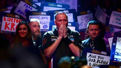 Raymond van Barneveld vor dem WM-Duell mit Michael van Gerwen